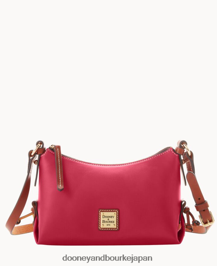 Dooney & Bourke ペンローズ ホーボー クロスボディ 22 ピンク バッグ T6X2XP1497
