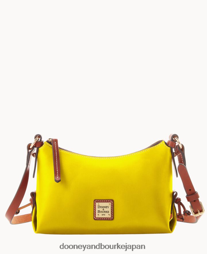 Dooney & Bourke ペンローズ ホーボー クロスボディ 22 黄色 バッグ T6X2XP1499