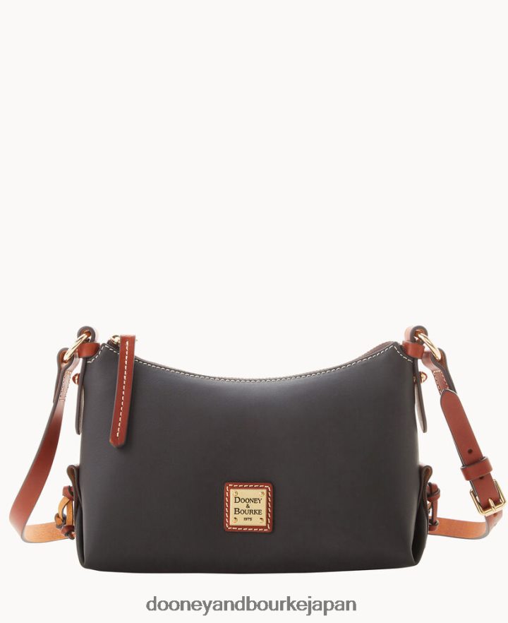 Dooney & Bourke ペンローズ ホーボー クロスボディ 22 黒 バッグ T6X2XP1500