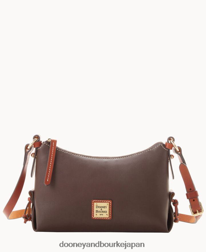 Dooney & Bourke ペンローズ ホーボー クロスボディ 22 ココア バッグ T6X2XP1501