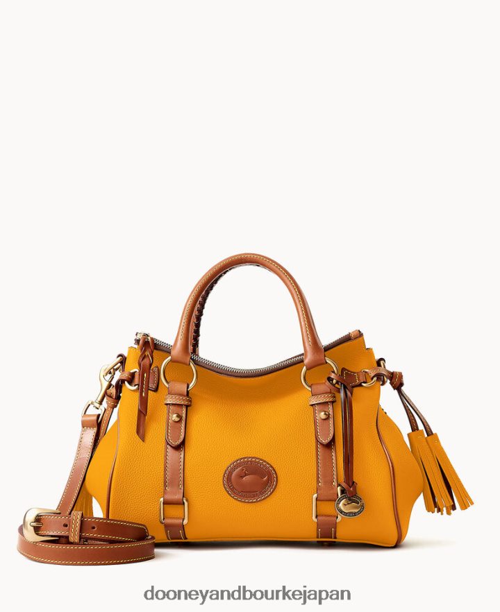 Dooney & Bourke 全天候型レザー 3.0 サッチェル 30 シャモア バッグ T6X2XP228