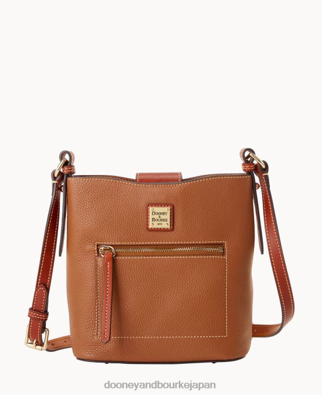 Dooney & Bourke 小石粒の小さなリドリー A4V002317 バッグ カラメル