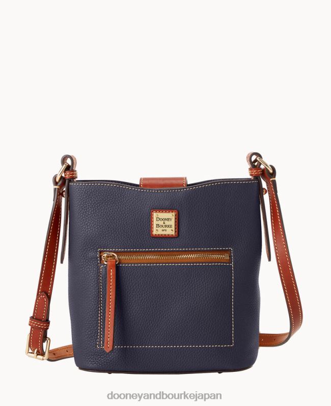 Dooney & Bourke 小石粒の小さなリドリー A4V002318 バッグ ミッドナイトブルー