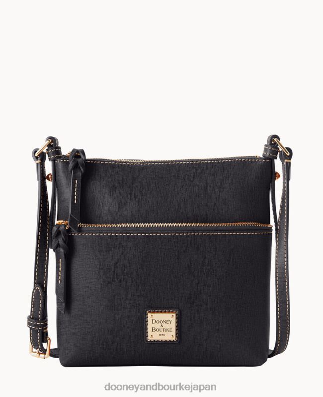 Dooney & Bourke サフィアーノレターキャリア A4V002323 バッグ 黒
