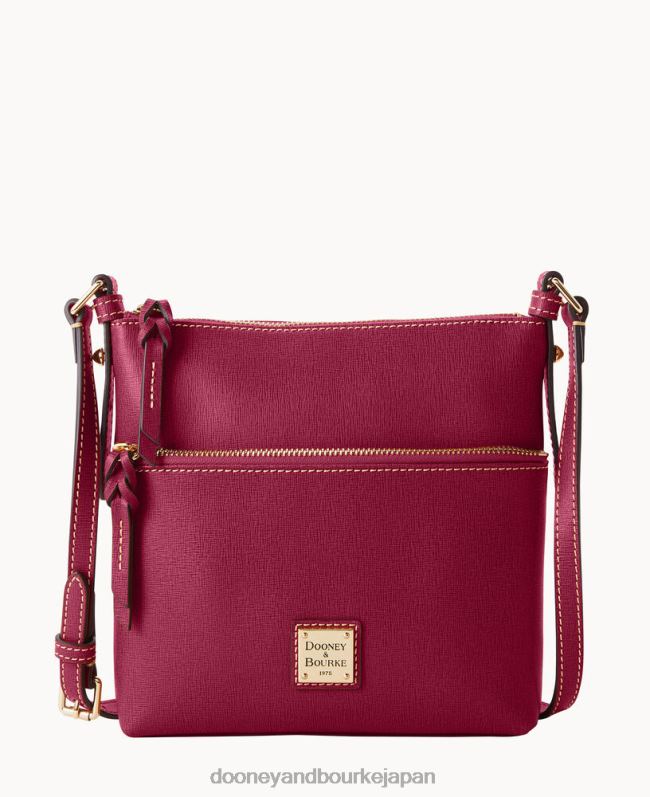 Dooney & Bourke サフィアーノレターキャリア A4V002324 バッグ クランベリー