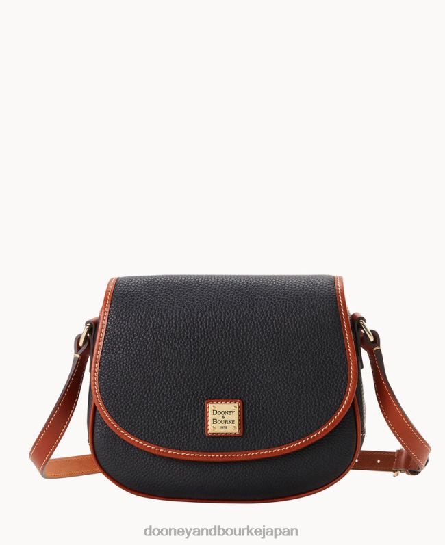 Dooney & Bourke ペブルグレインサドルバッグ A4V002635 バッグ 黒