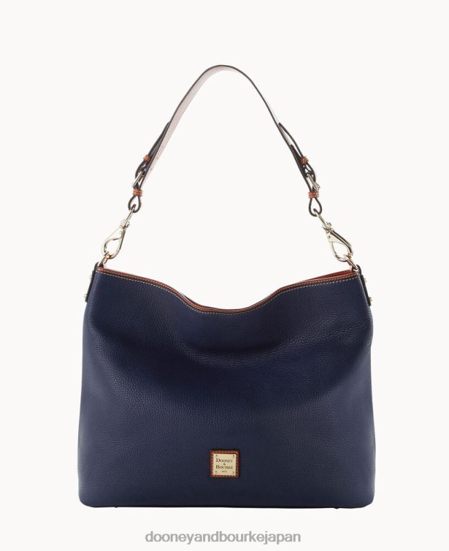 Dooney & Bourke ペブル グレイン エクストラ ラージ コートニー サック A4V003531 バッグ ミッドナイトブルー