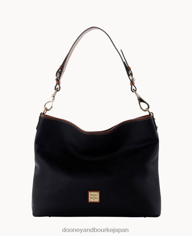 Dooney & Bourke ペブル グレイン エクストラ ラージ コートニー サック A4V003532 バッグ 黒