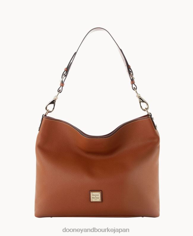 Dooney & Bourke ペブル グレイン エクストラ ラージ コートニー サック A4V003533 バッグ カラメル