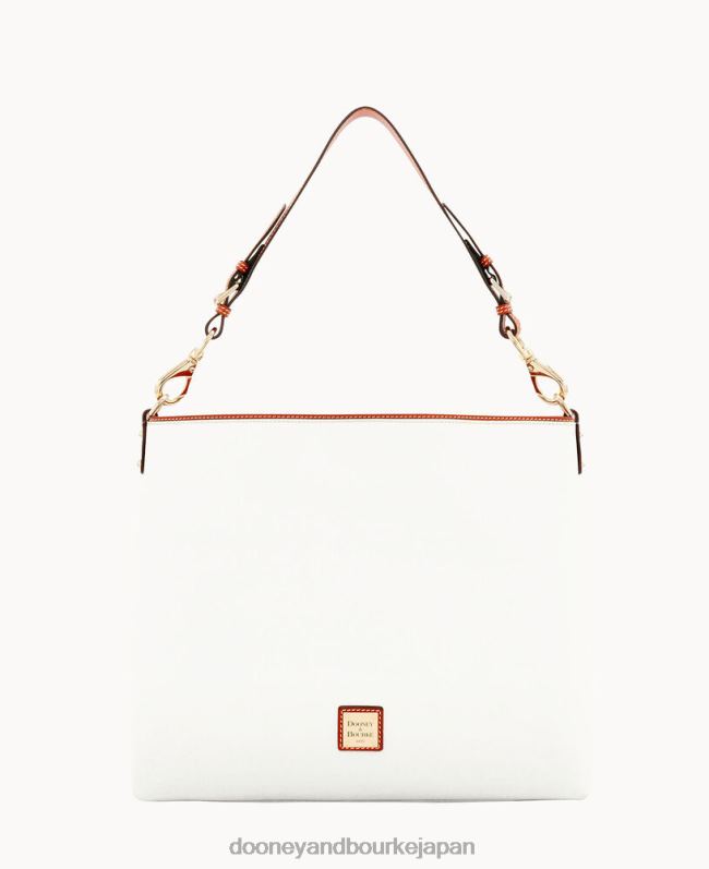Dooney & Bourke ペブル グレイン エクストラ ラージ コートニー サック A4V003535 バッグ 白