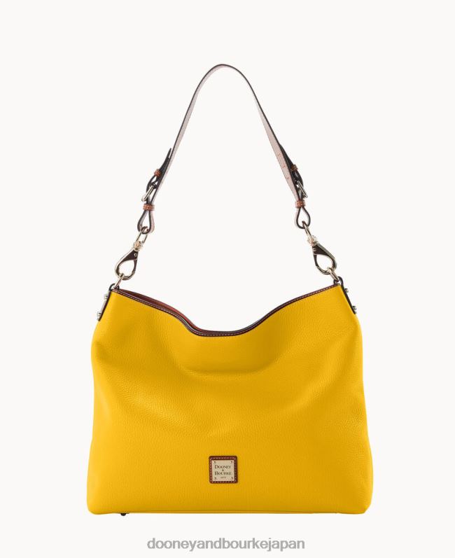 Dooney & Bourke ペブル グレイン エクストラ ラージ コートニー サック A4V003537 バッグ マスタード
