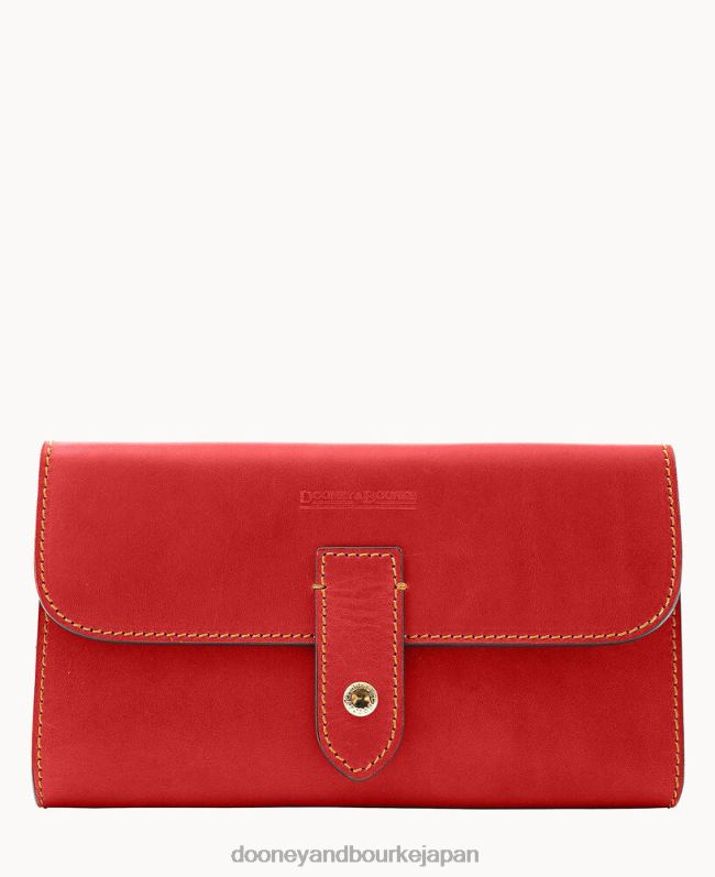 Dooney & Bourke アルト小切手帳ホルダー A4V004024 アクセサリー 赤