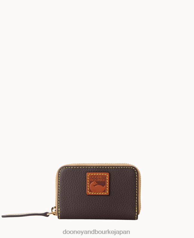 Dooney & Bourke ペブルグレインジップアラウンドクレジットカードケース A4V004057 アクセサリー ブラウントモロ