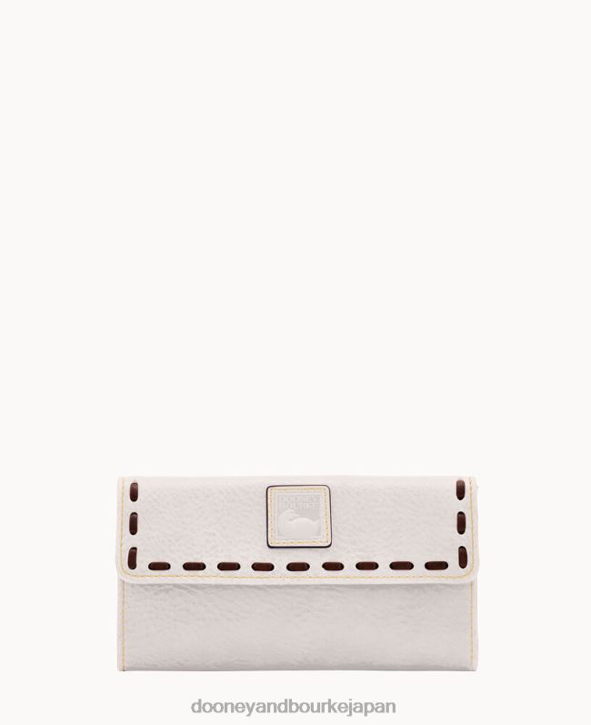 Dooney & Bourke フィレンツェ コンチネンタル クラッチ A4V004065 アクセサリー 生成り