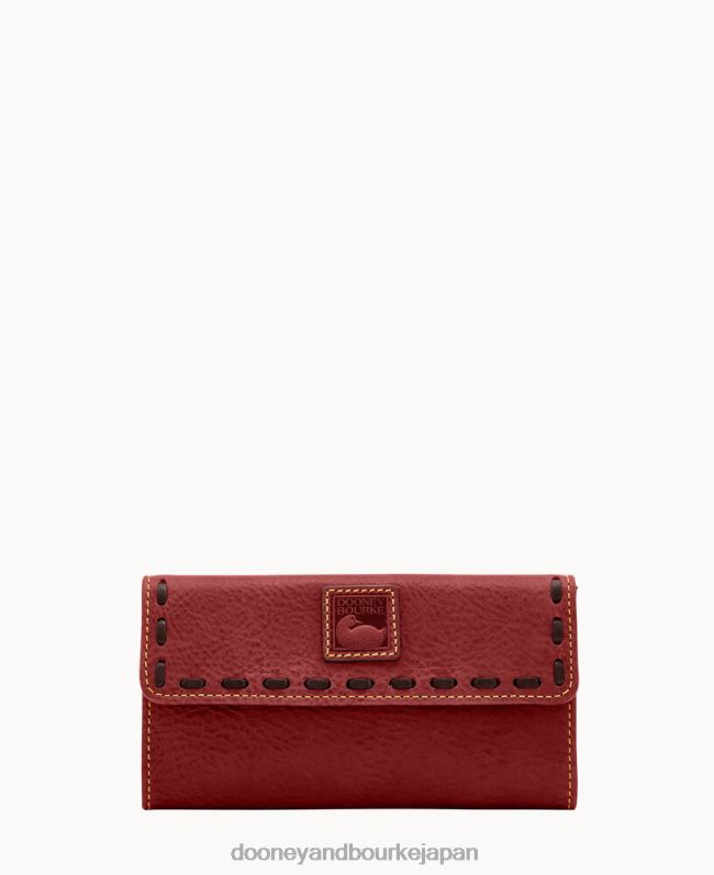 Dooney & Bourke フィレンツェ コンチネンタル クラッチ A4V004068 アクセサリー ボルドー