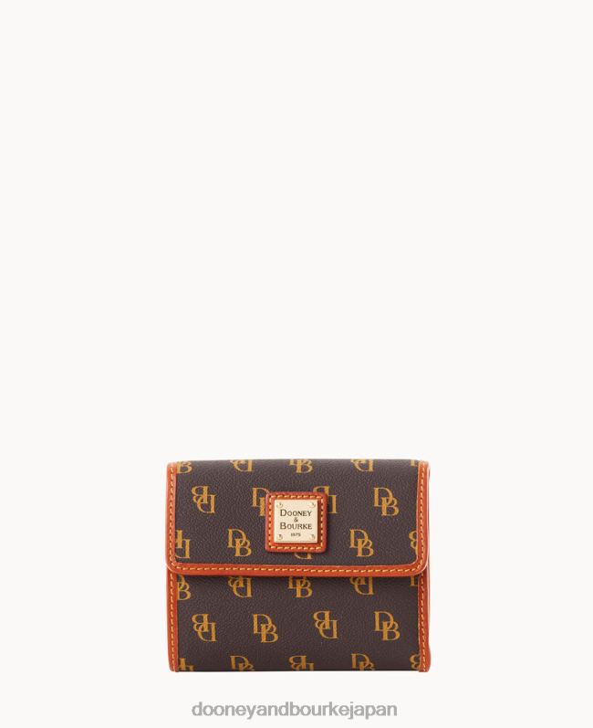 Dooney & Bourke グレッタ スモール フラップ クレジット カード ウォレット A4V004075 アクセサリー ブラウントモロ