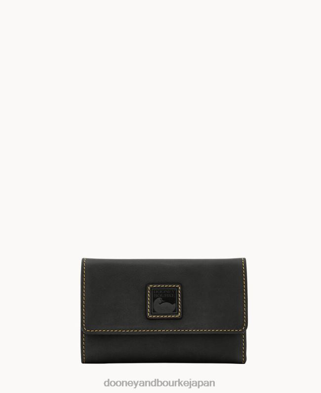 Dooney & Bourke フィレンツェのフラップウォレット A4V004108 アクセサリー 黒