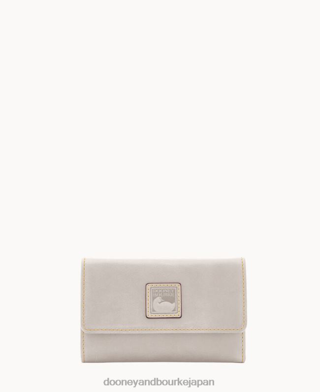 Dooney & Bourke フィレンツェのフラップウォレット A4V004110 アクセサリー 生成り