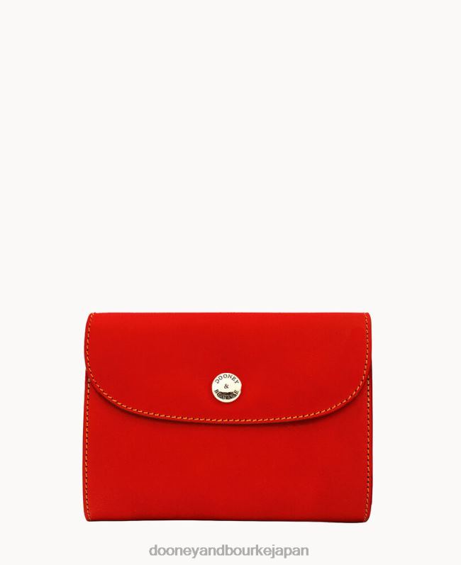 Dooney & Bourke アルト 取り外し可能なクレジットカードウォレット A4V004147 アクセサリー 赤