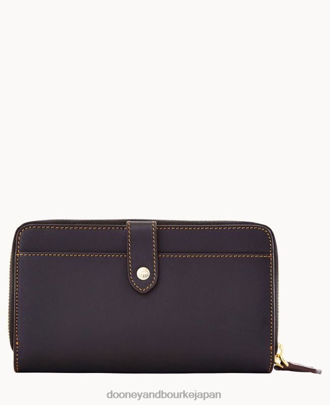 Dooney & Bourke アルト ラージ ダブルジップ オーガナイザー A4V004150 アクセサリー 黒