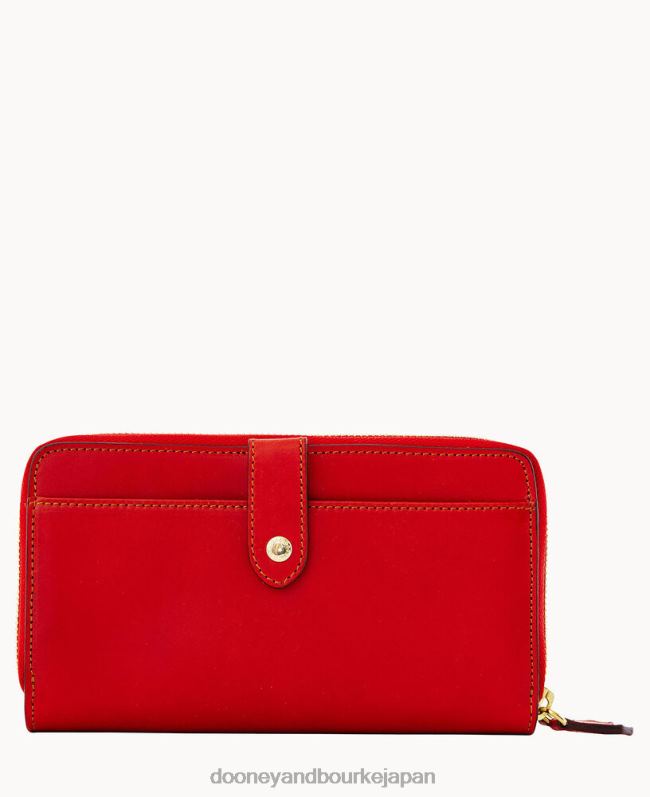Dooney & Bourke アルト ラージ ダブルジップ オーガナイザー A4V004152 アクセサリー 赤