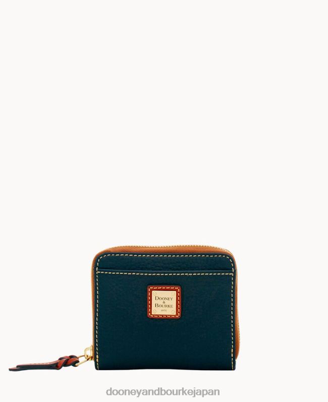 Dooney & Bourke 小石粒の小さなジップアラウンド A4V004154 アクセサリー 黒