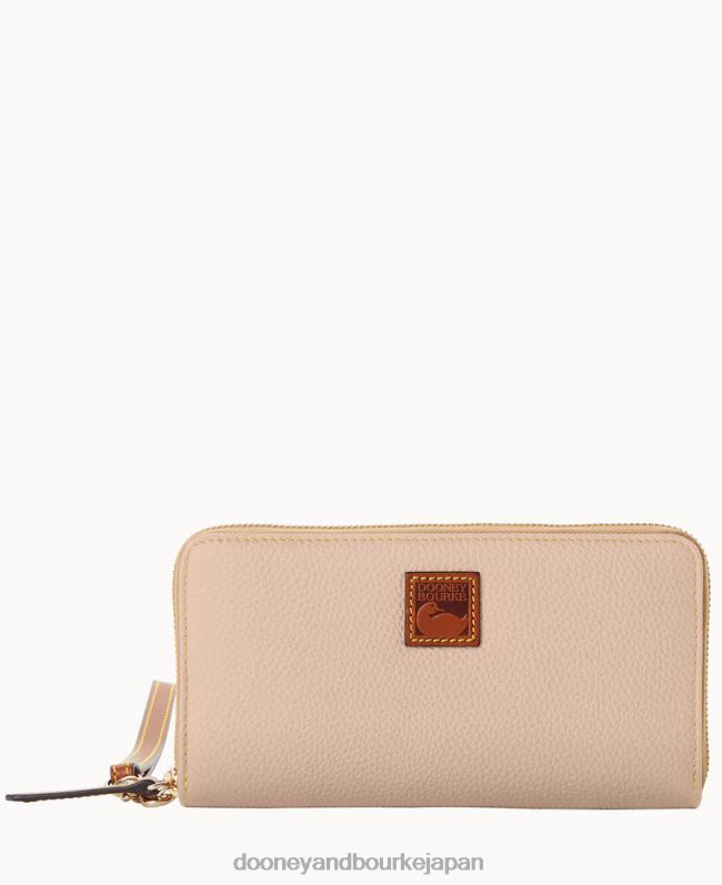 Dooney & Bourke 小石粒の大きなジップアラウンド リストレット A4V004168 アクセサリー 赤面
