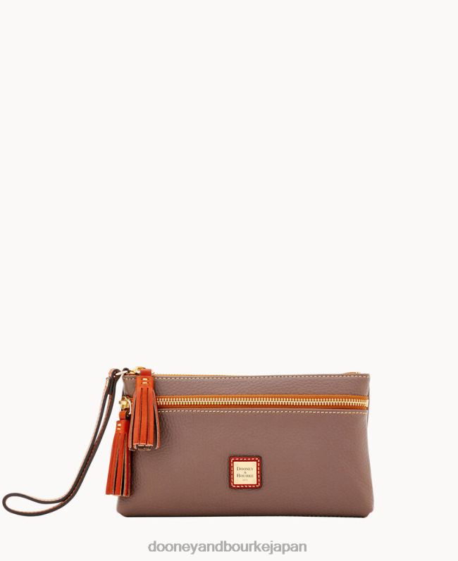 Dooney & Bourke ペブルグレイン ダブルジップ リストレット A4V004194 バッグ 象