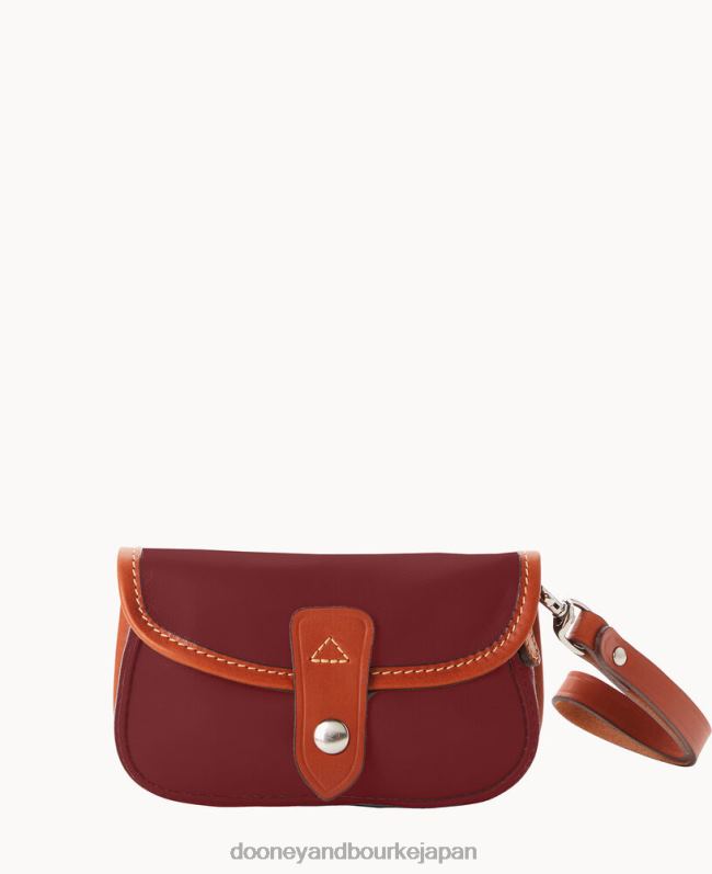 Dooney & Bourke オンクール エルバ フラップ リストレット A4V004404 バッグ ルージュ