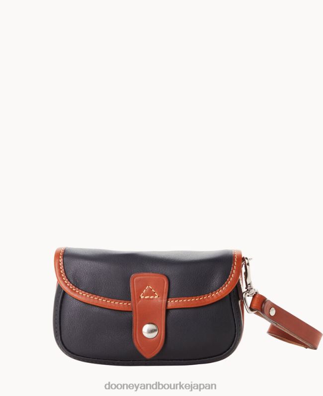 Dooney & Bourke オンクール エルバ フラップ リストレット A4V004408 バッグ 黒