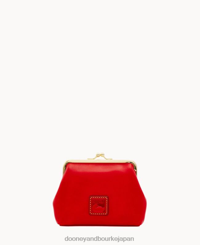 Dooney & Bourke フィレンツェのラージフレームハンドバッグ A4V004449 バッグ 赤