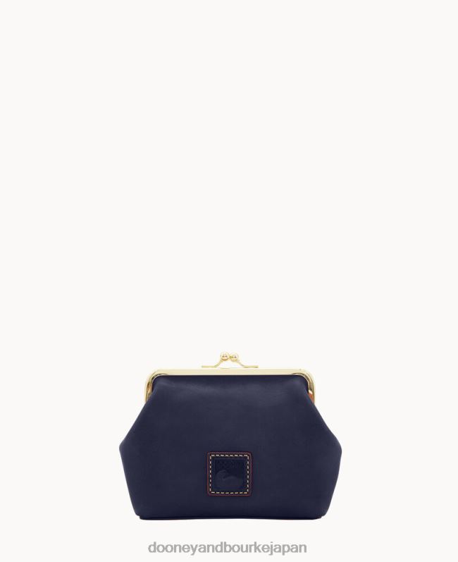 Dooney & Bourke フィレンツェのラージフレームハンドバッグ A4V004455 バッグ 海軍