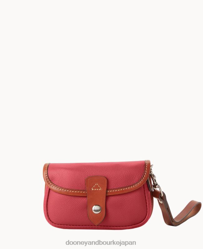 Dooney & Bourke オンクール ツイスト フラップ リストレット A4V004469 バッグ ワイン