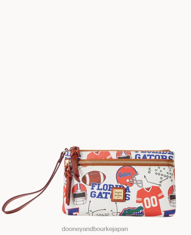 Dooney & Bourke フロリダ大学ダブルジップリストレット A4V004625 アクセサリー フロリダ大学