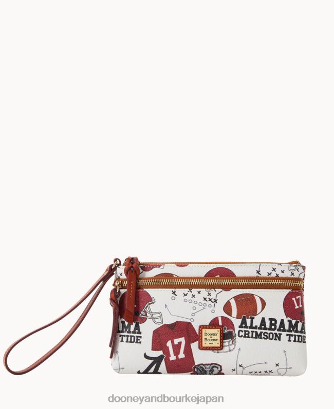 Dooney & Bourke アラバマ大学ダブルジップリストレット A4V004641 アクセサリー アラバマ大学