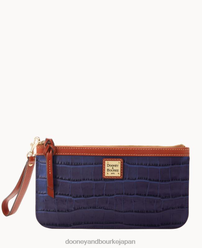 Dooney & Bourke オークデール クラッチ リストレット A4V004646 アクセサリー ミッドナイトブルー