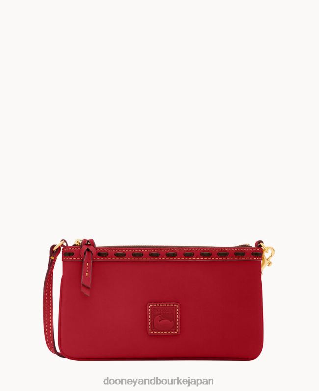 Dooney & Bourke フィレンツェ ラージ スリム リストレット A4V004686 バッグ 赤
