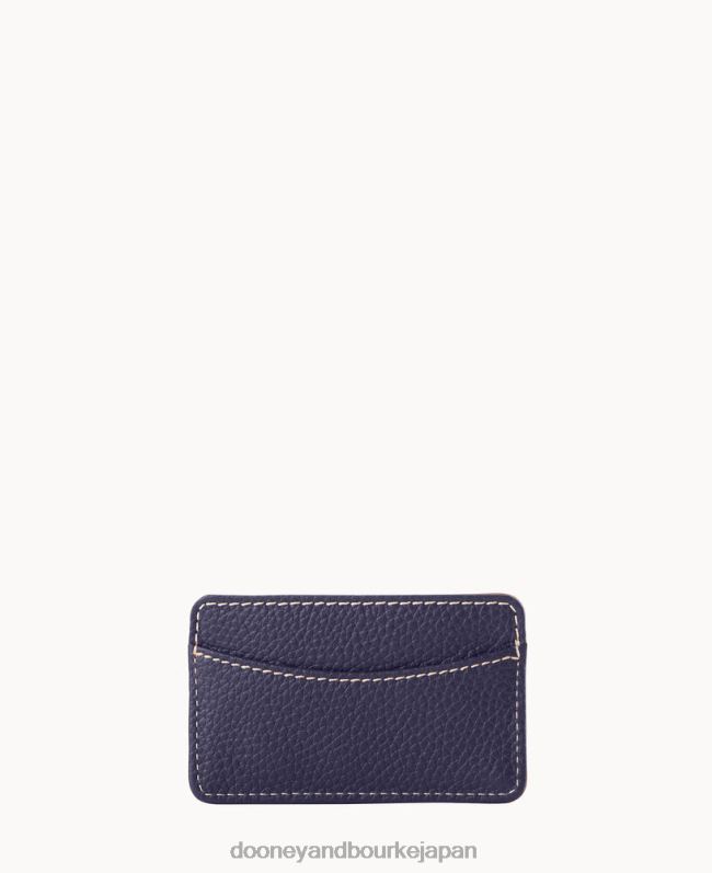 Dooney & Bourke ペブルグレイン名刺ケース A4V004697 アクセサリー ミッドナイトブルー