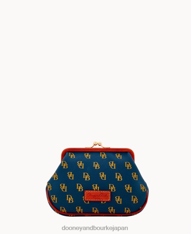 Dooney & Bourke グレッタ ラージフレーム ハンドバッグ A4V004706 アクセサリー 海軍