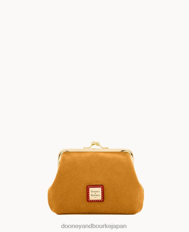 Dooney & Bourke スエードのラージフレーム財布 A4V004713 アクセサリー シャモア