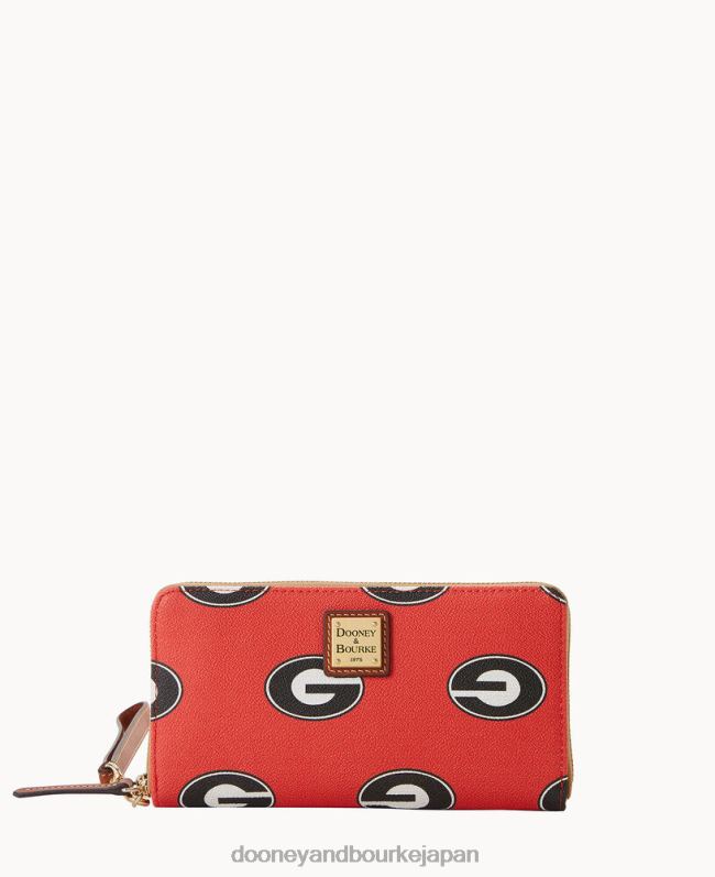 Dooney & Bourke カレッジ ラージ ジップアラウンド リストレット A4V004788 アクセサリー ジョージア