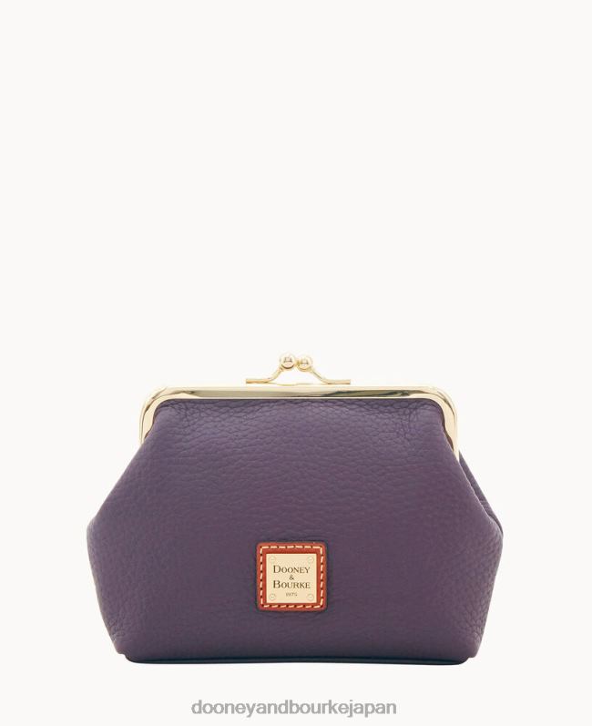 Dooney & Bourke ペブルグレイン ラージ フレーム ハンドバッグ A4V004859 アクセサリー 梅酒