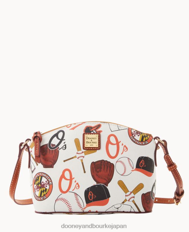 Dooney & Bourke MLB スキ クロスボディ メッド リストレット A4V001686 アクセサリー オリオールズ