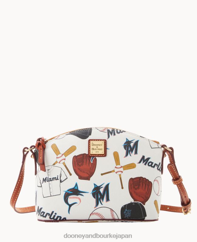 Dooney & Bourke MLB スキ クロスボディ メッド リストレット A4V001854 アクセサリー マーリンズ