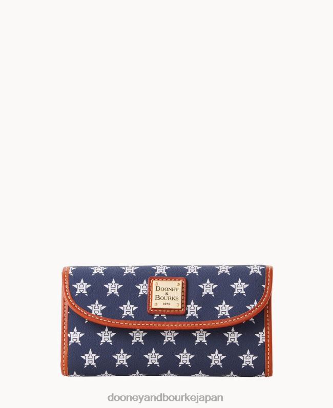 Dooney & Bourke MLB コンチネンタルクラッチ A4V004294 アクセサリー アストロズ