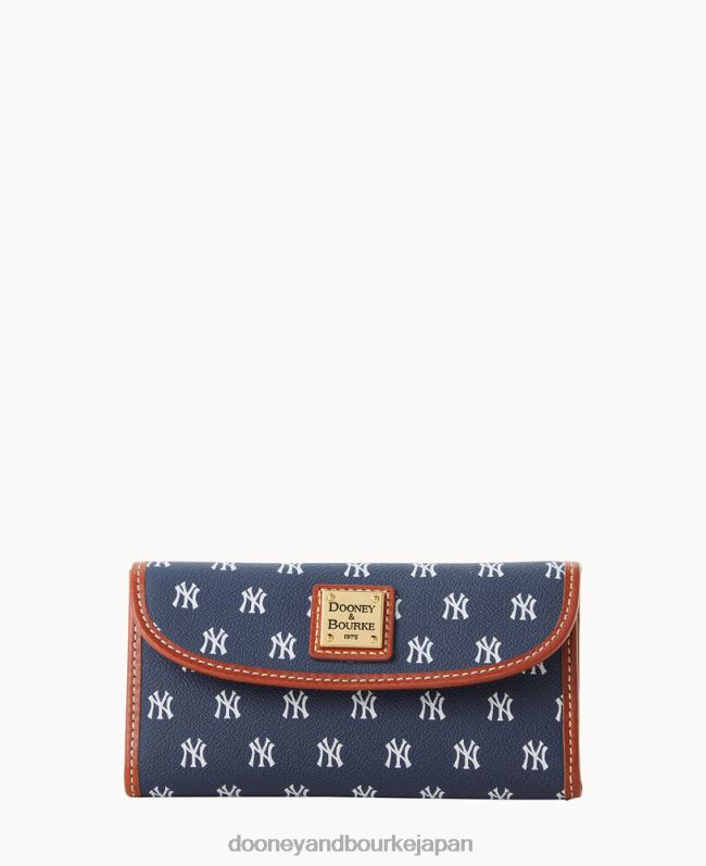Dooney & Bourke MLB コンチネンタルクラッチ A4V004306 アクセサリー ヤンキース
