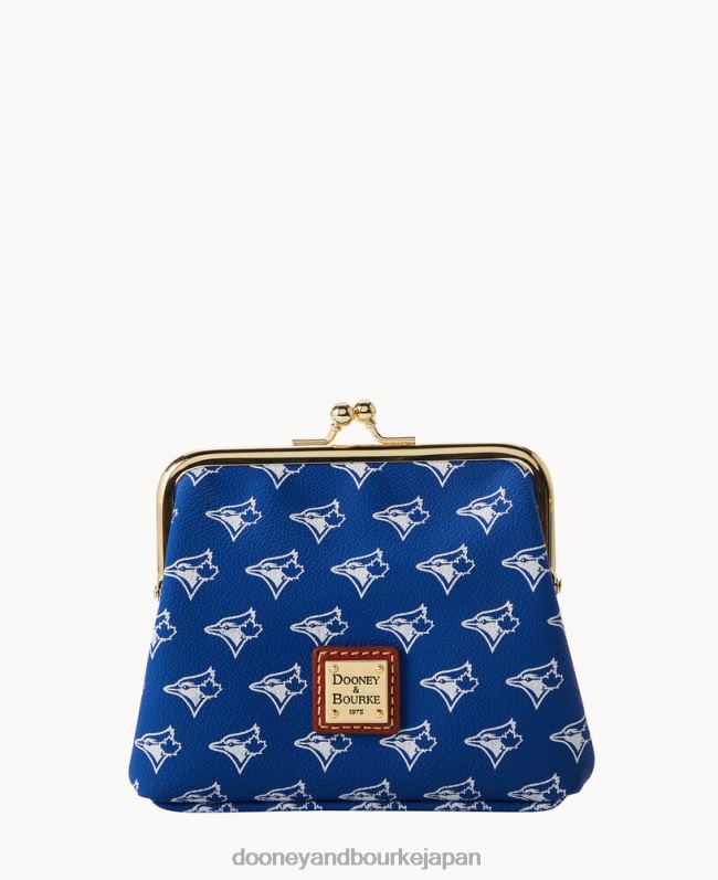 Dooney & Bourke MLB ラージフレーム財布 A4V004765 アクセサリー ブルージェイズ