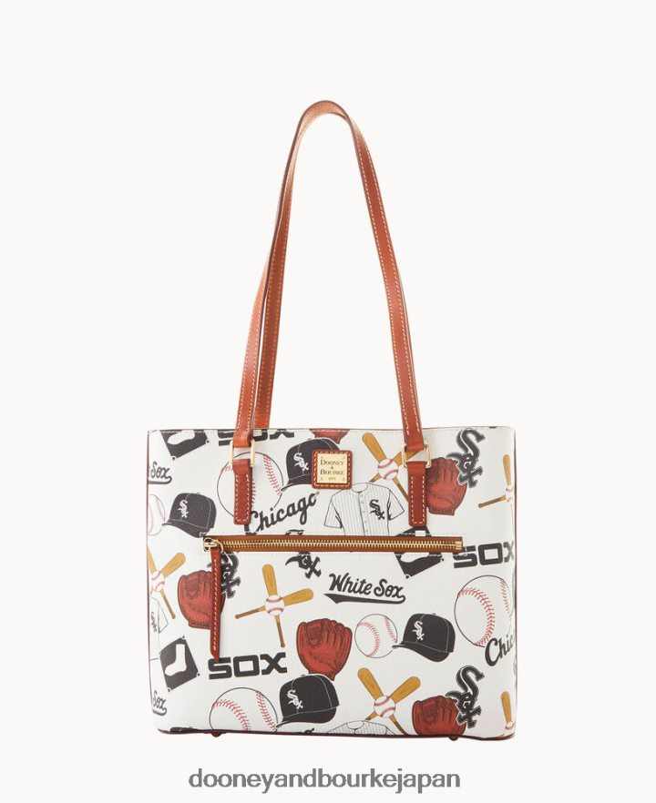 Dooney & Bourke MLBショッパー ホワイトソックス バッグ T6X2XP1260
