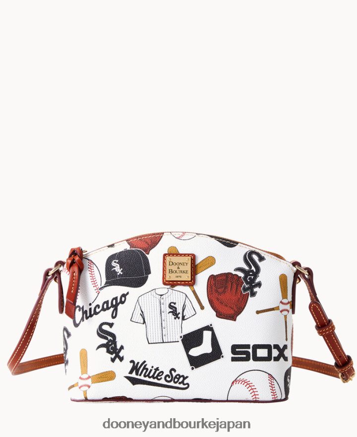 Dooney & Bourke MLB スキ クロスボディ ホワイトソックス バッグ T6X2XP1783