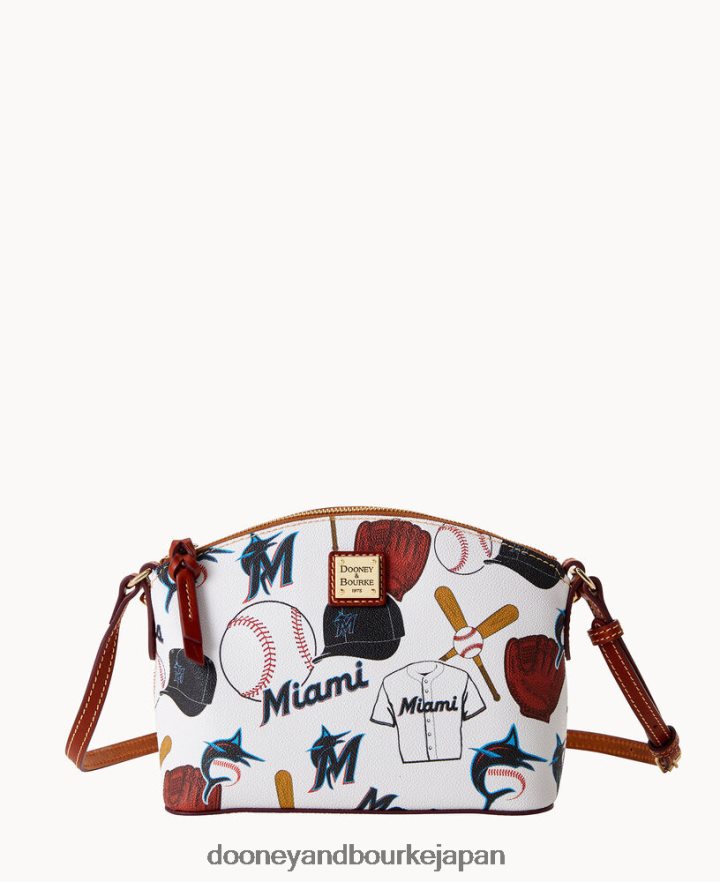 Dooney & Bourke MLB スキ クロスボディ マーリンズ バッグ T6X2XP1857